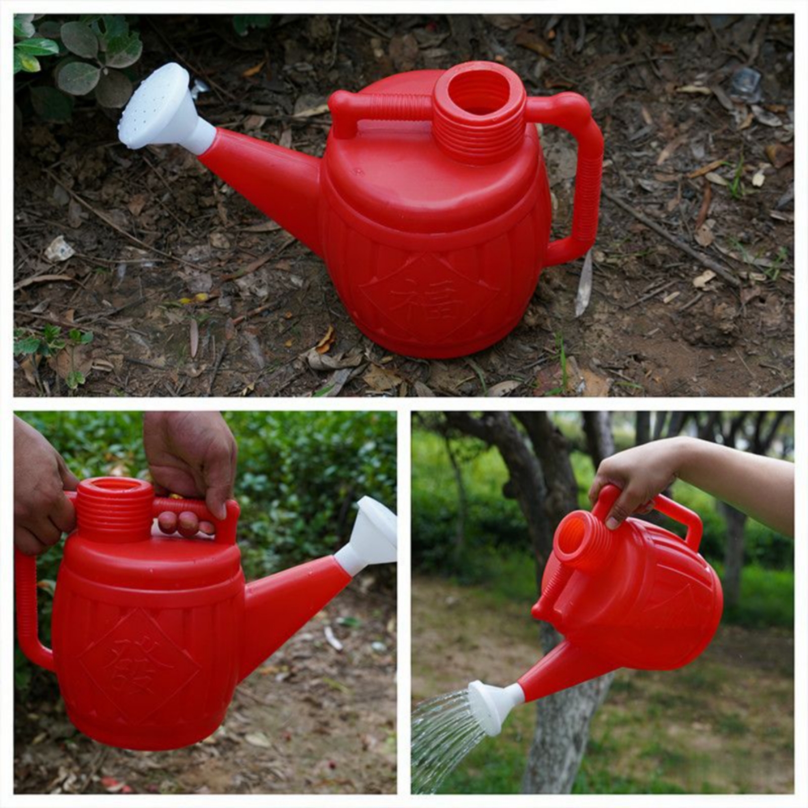 Gardening Tools Long - Plastic Watering Can Lidless Long Spout