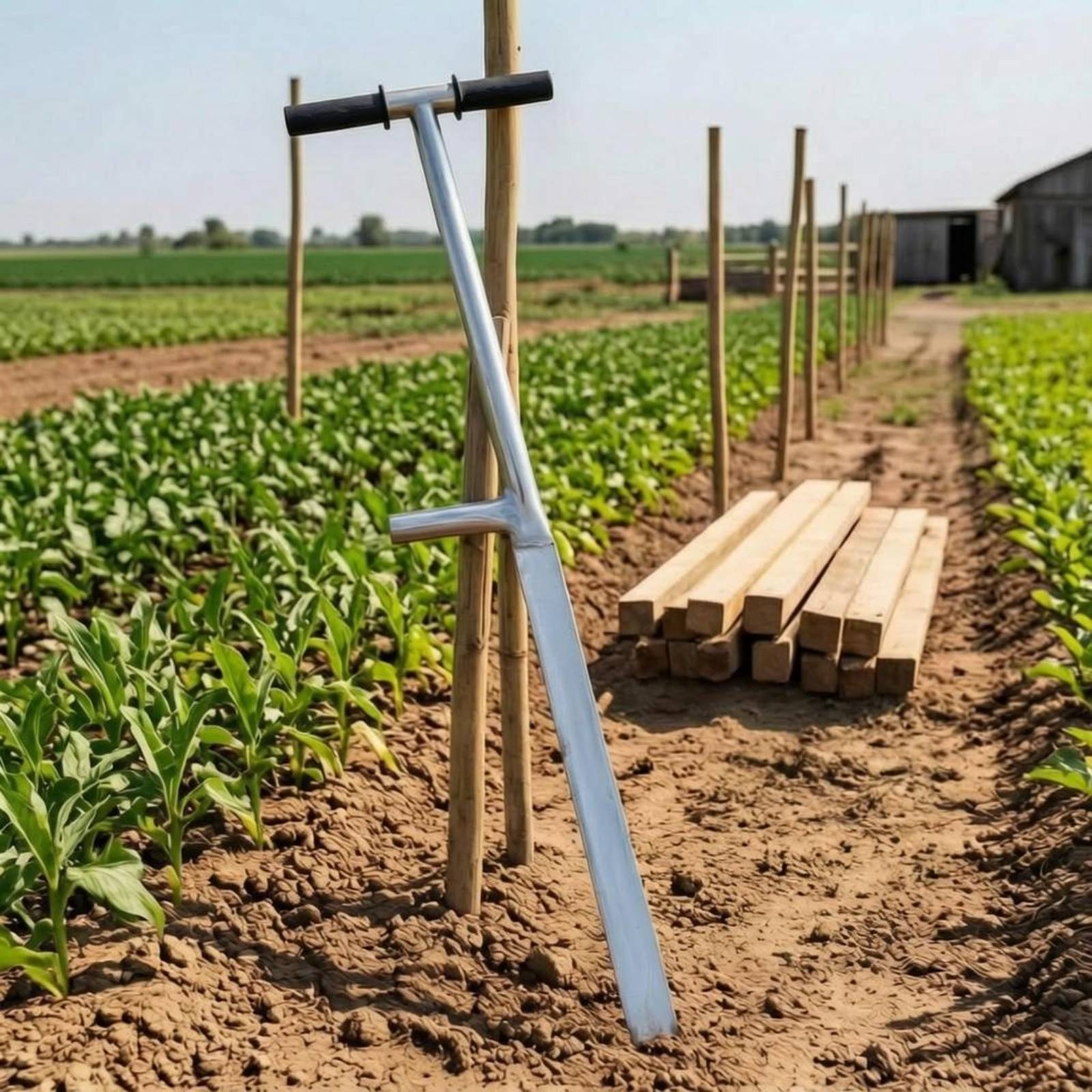 Gardening Yard Tools - Heavy Duty Stake Driver Tool with