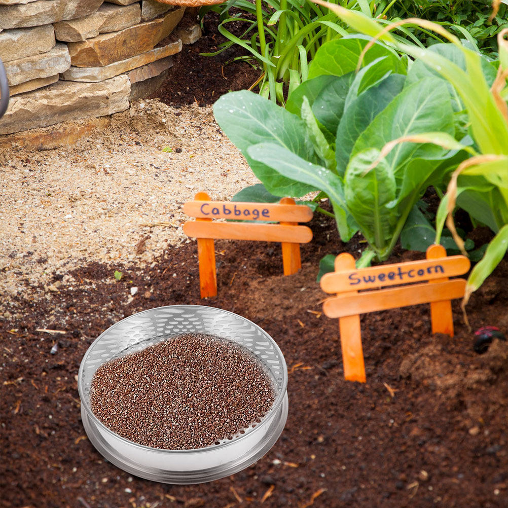 Gardening Yard Tools - 1pcs Stainless Steel Soil Sifter Garden