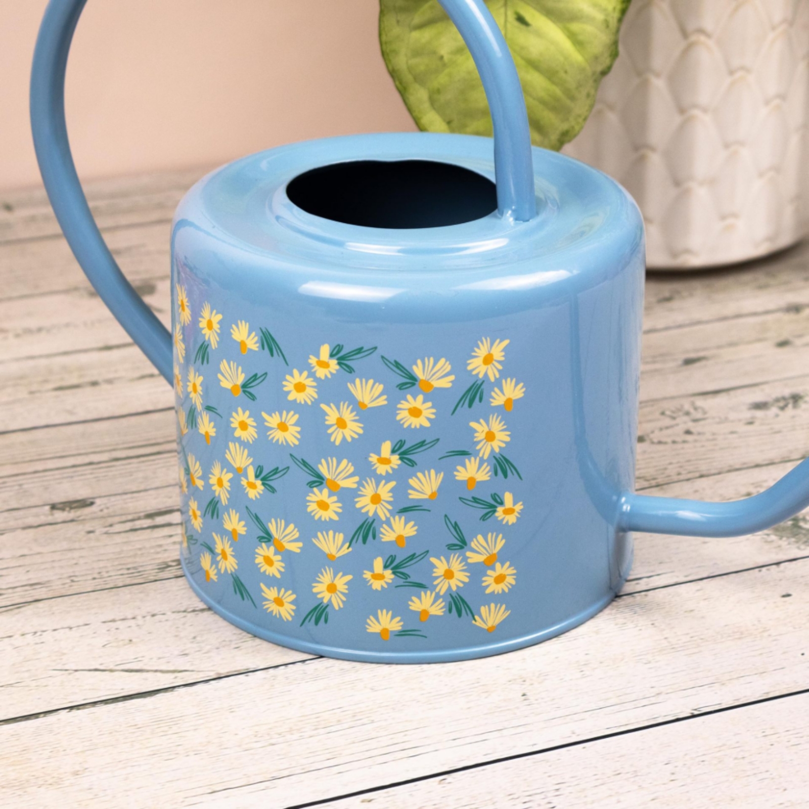 Gardening Tools Long - Long Spout Watering Can Floral Print