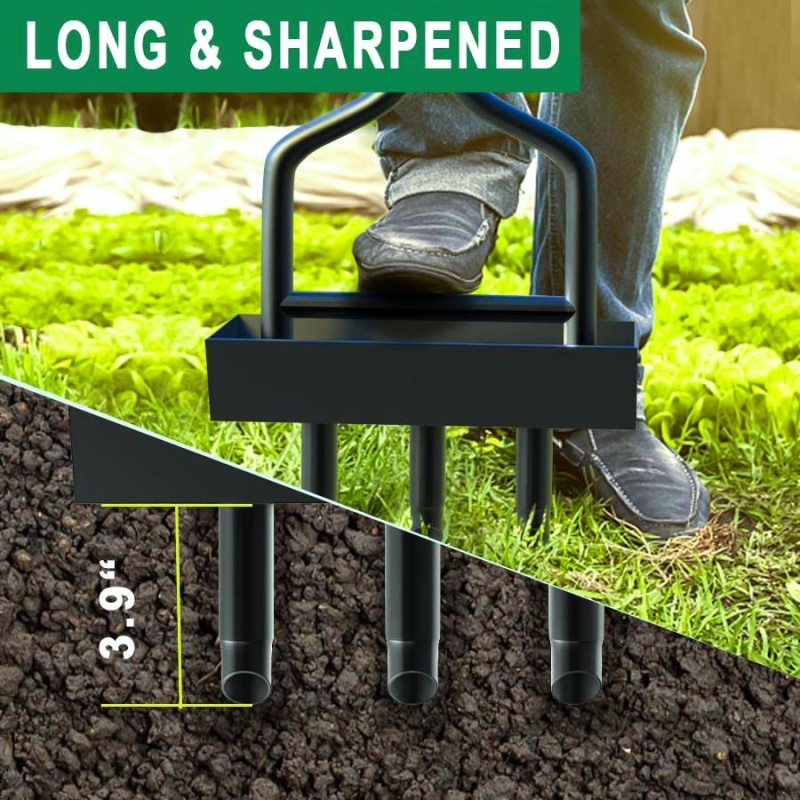 Gardening Tools On Sale - Durable Iron 3-Prong Soil Cultivator, Perfect
