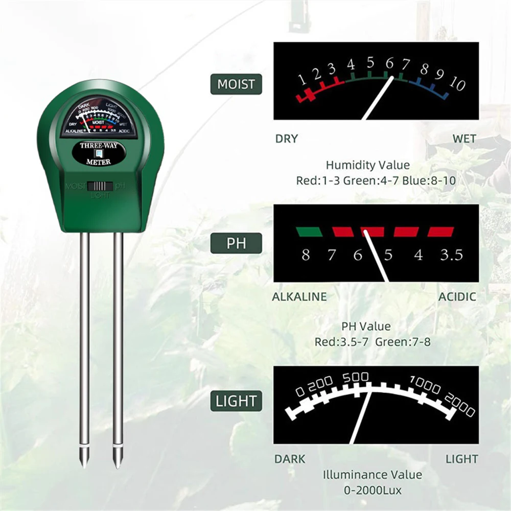 3 in 1 Soil Tester Moisture Su - Soil Ph Meter recensione e prezzo