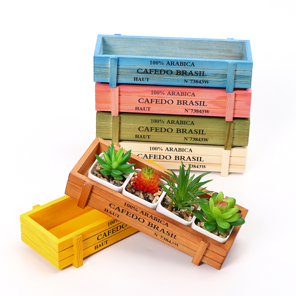Natural Wooden Flowerpot Garde - Gardening Tools Vintage recensione e prezzo