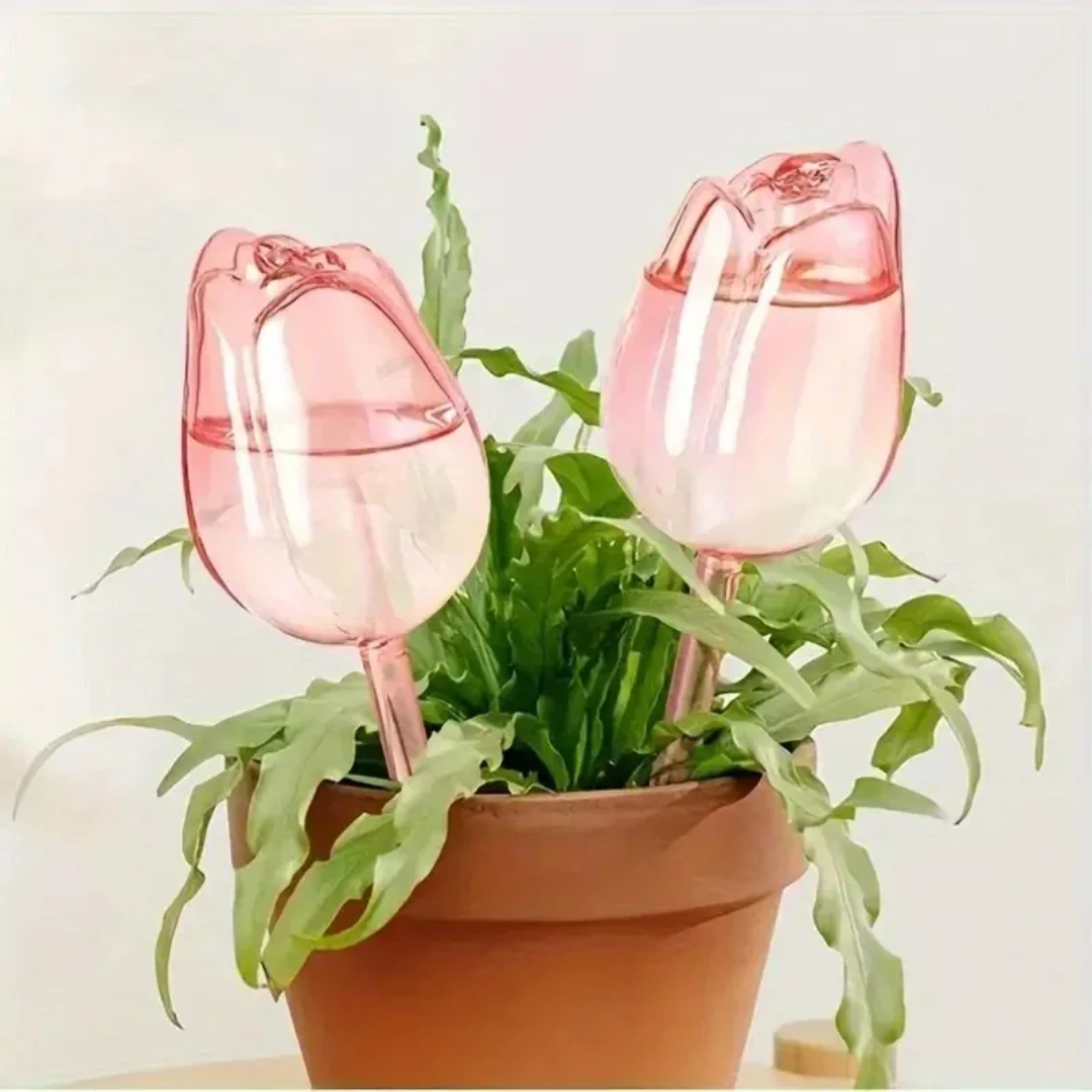 Pink Tulip Plant Watering Ball - Gardening Tools Pink recensione e prezzo