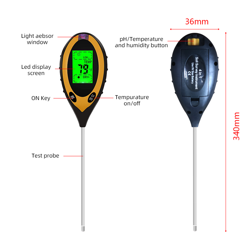 Soil PH Meter Tester Soil Test - Soil Ph Meter recensione e prezzo