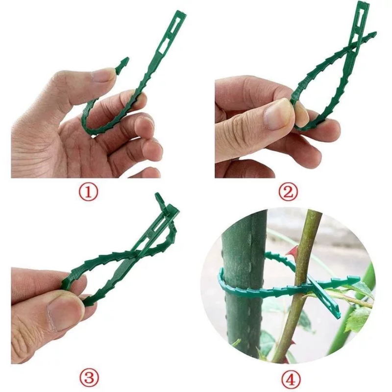 Reusable Garden Cable Ties Pla - Gardening Tools For Vines recensione e prezzo