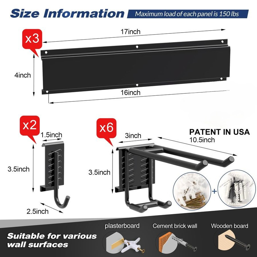 Heavy Duty Garage Storage Rack - Gardening Yard Tools recensione e prezzo