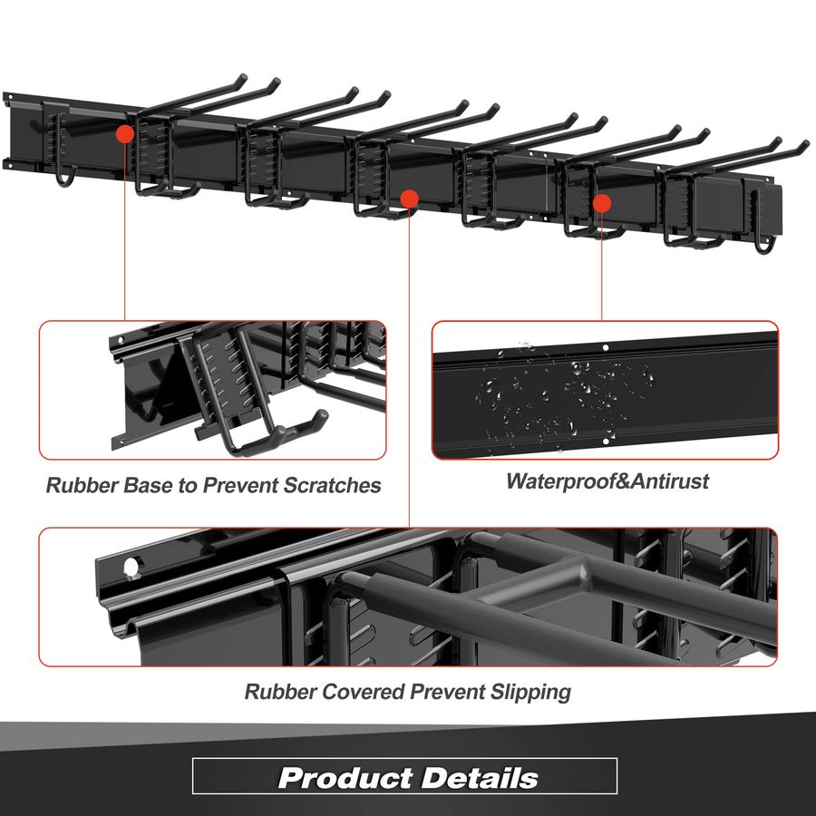 Heavy Duty Garage Storage Rack - Gardening Yard Tools recensione e prezzo