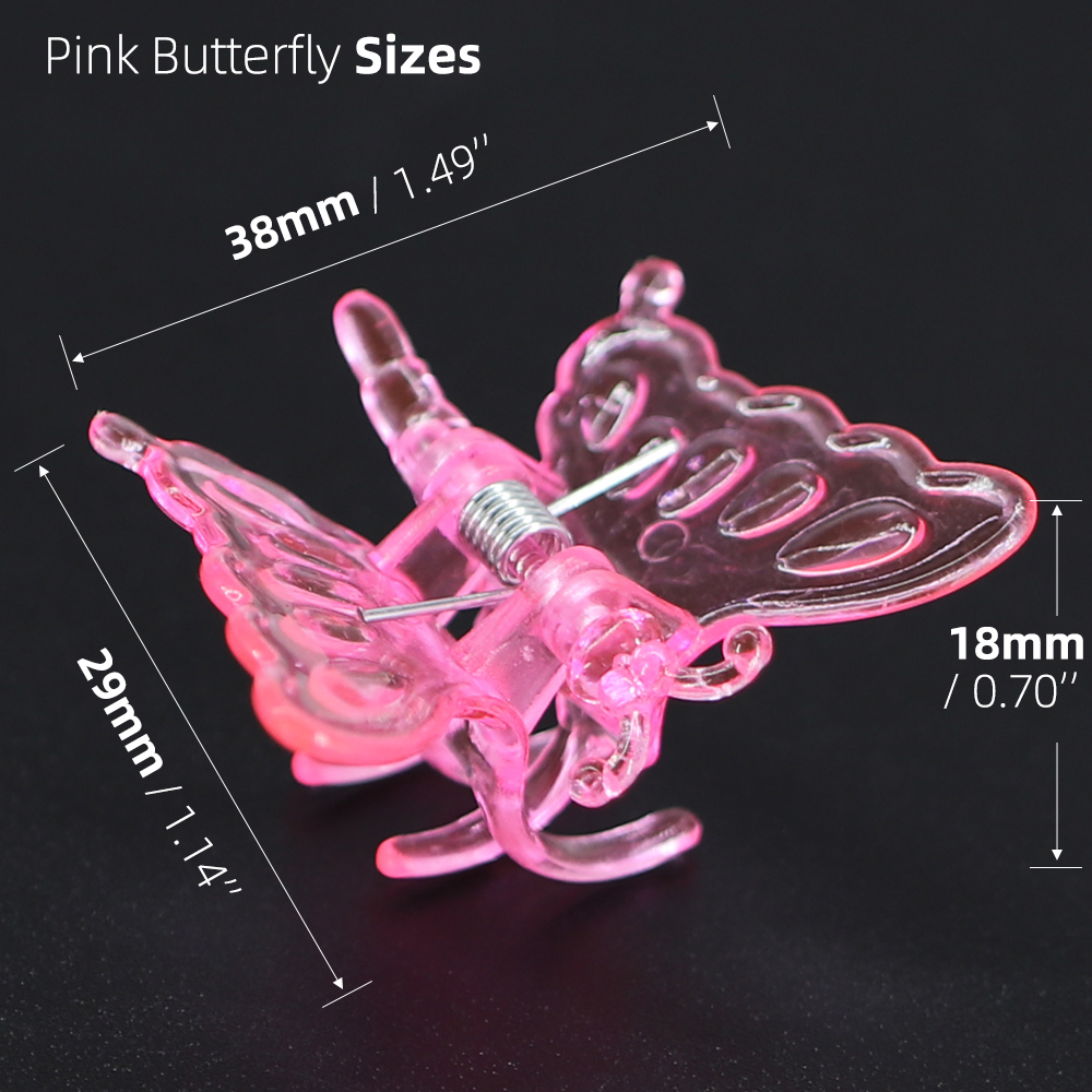 18-48PCS Colorful Butterfly Cl - Gardening Tool Diy recensione e prezzo