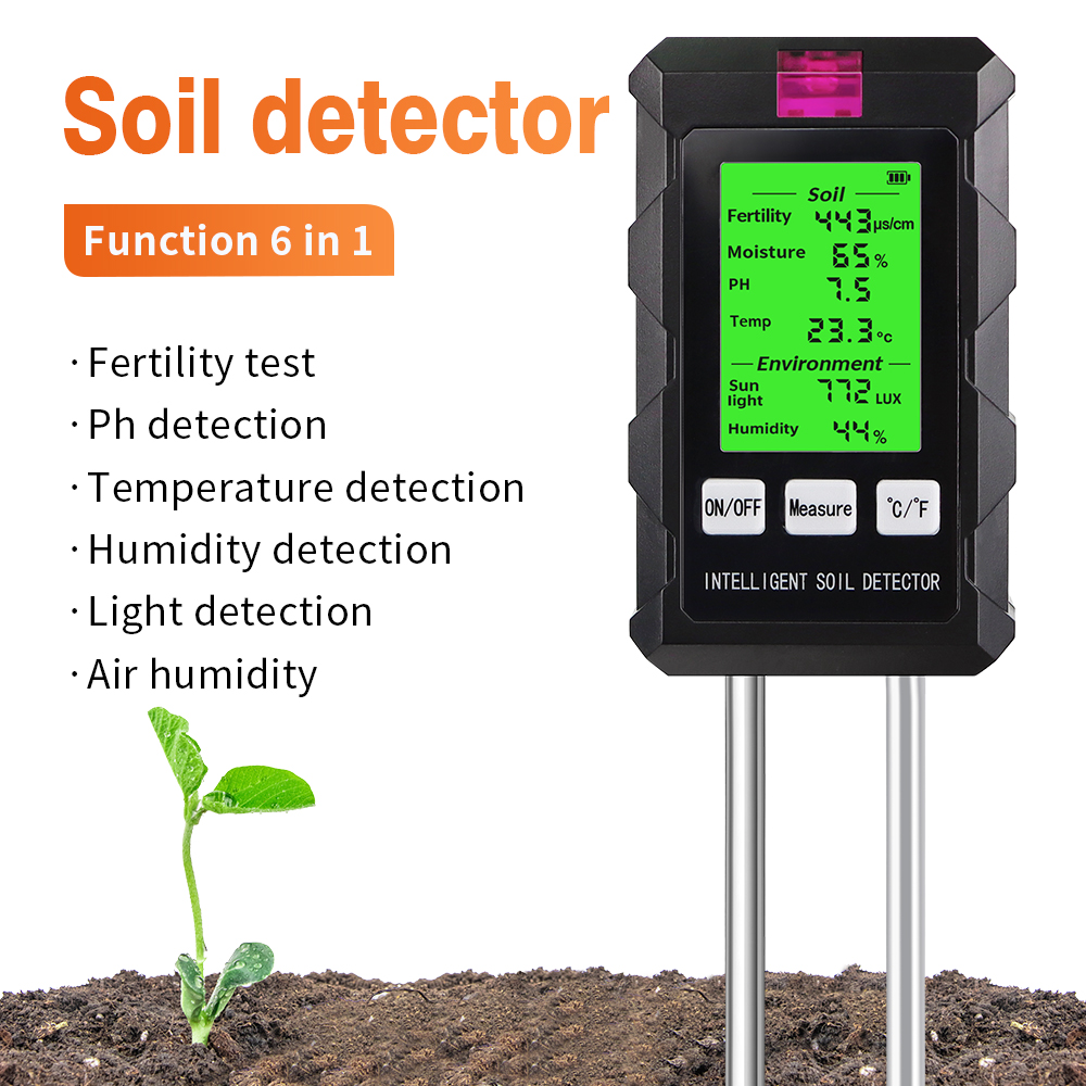6 in 1 Digital Soil Tester Mul - Soil Ph Meter recensione e prezzo