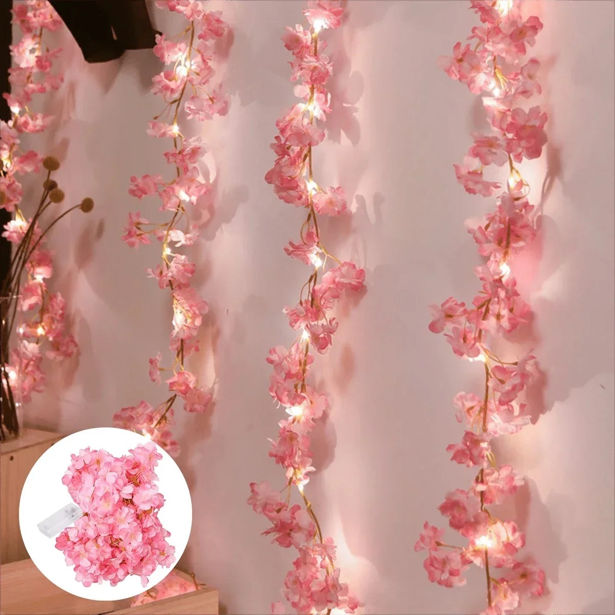 180CM Pink Artificial Flowers  - Gardening Tools Pink recensione e prezzo