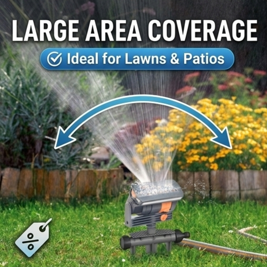 Automatic Oscillating Sprinkle - Gardening Tools On Sale recensione e prezzo