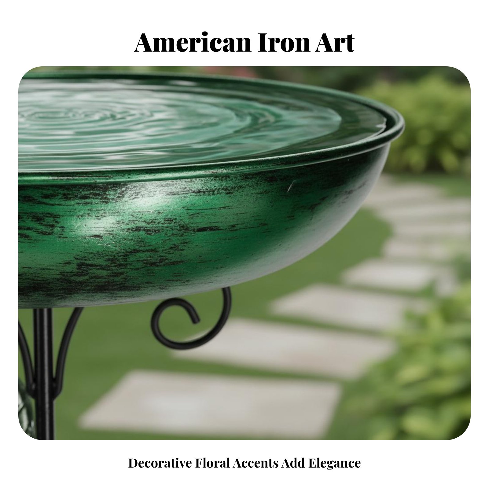 Wrought Avian Basin Bath Vinta - Gardening Tools Vintage recensione e prezzo
