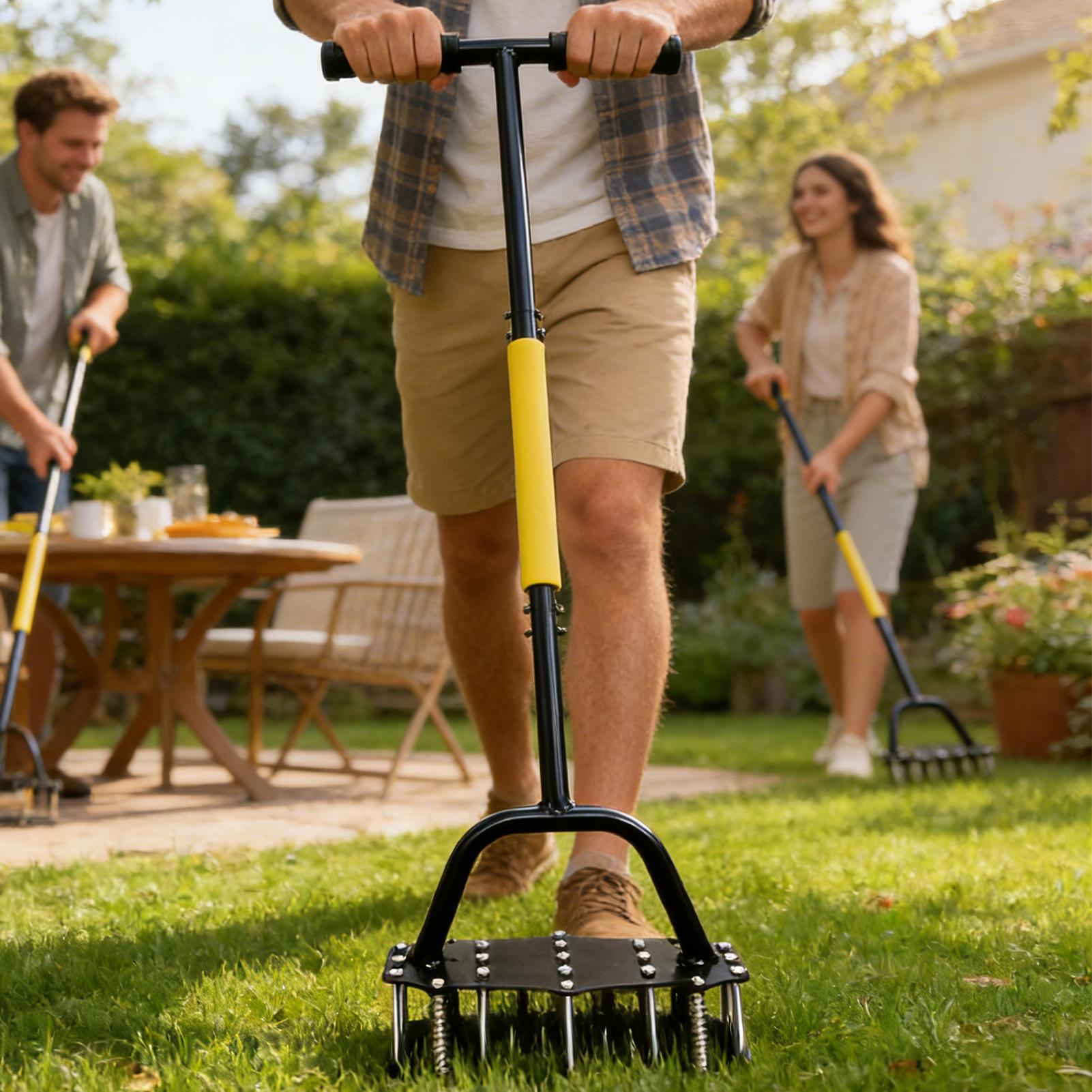Core Aerator Lawn Tool Manual  - Gardening Tools On Sale recensione e prezzo