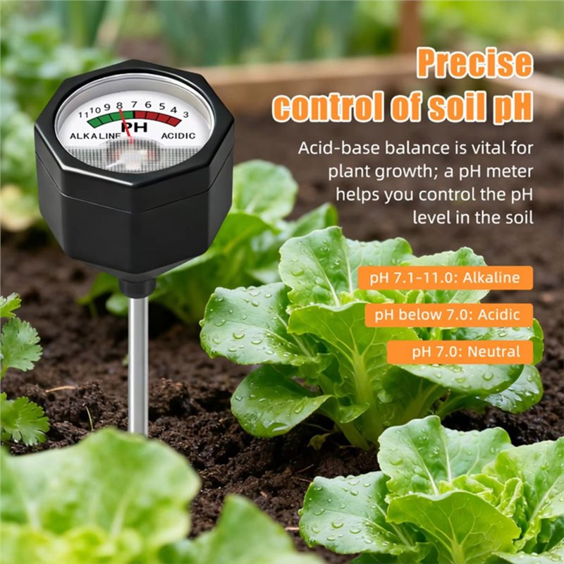 NEW HOT In Stock-Soil Moisture - Soil Ph Meter recensione e prezzo