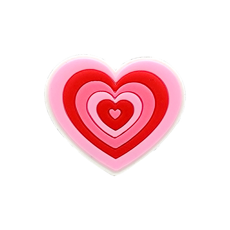 1pcs Heart Shoe Charms Rainbow - Gardening Tools Pink recensione e prezzo