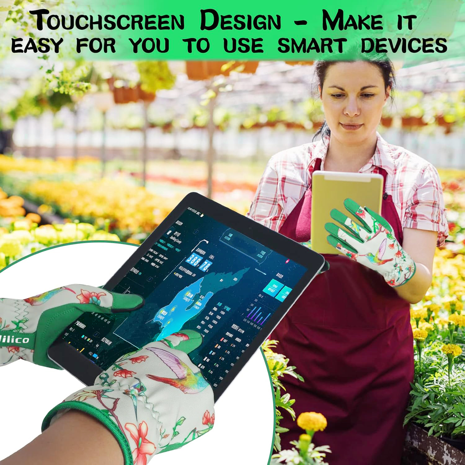Gardening Gloves for Women Bre - Garden Gloves Thorn Proof recensione e prezzo