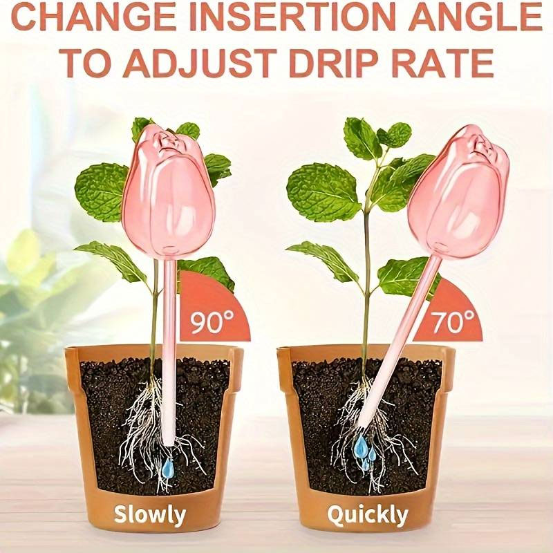 3 Pink Tulip Irrigation Balls  - Gardening Tools Pink recensione e prezzo
