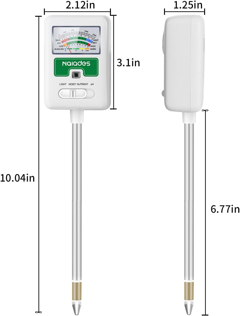 Soil Moisture Meter for Plants - Soil Ph Meter recensione e prezzo