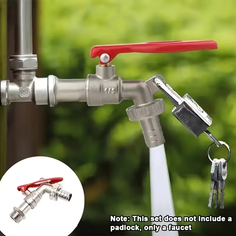 1Pc 1/2 Inch Zinc Alloy Faucet - Gardening Yard Tools recensione e prezzo