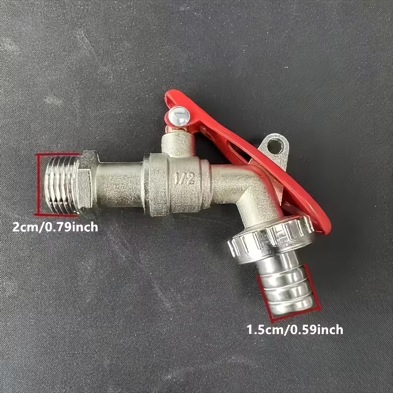 1Pc 1/2 Inch Zinc Alloy Faucet - Gardening Yard Tools recensione e prezzo
