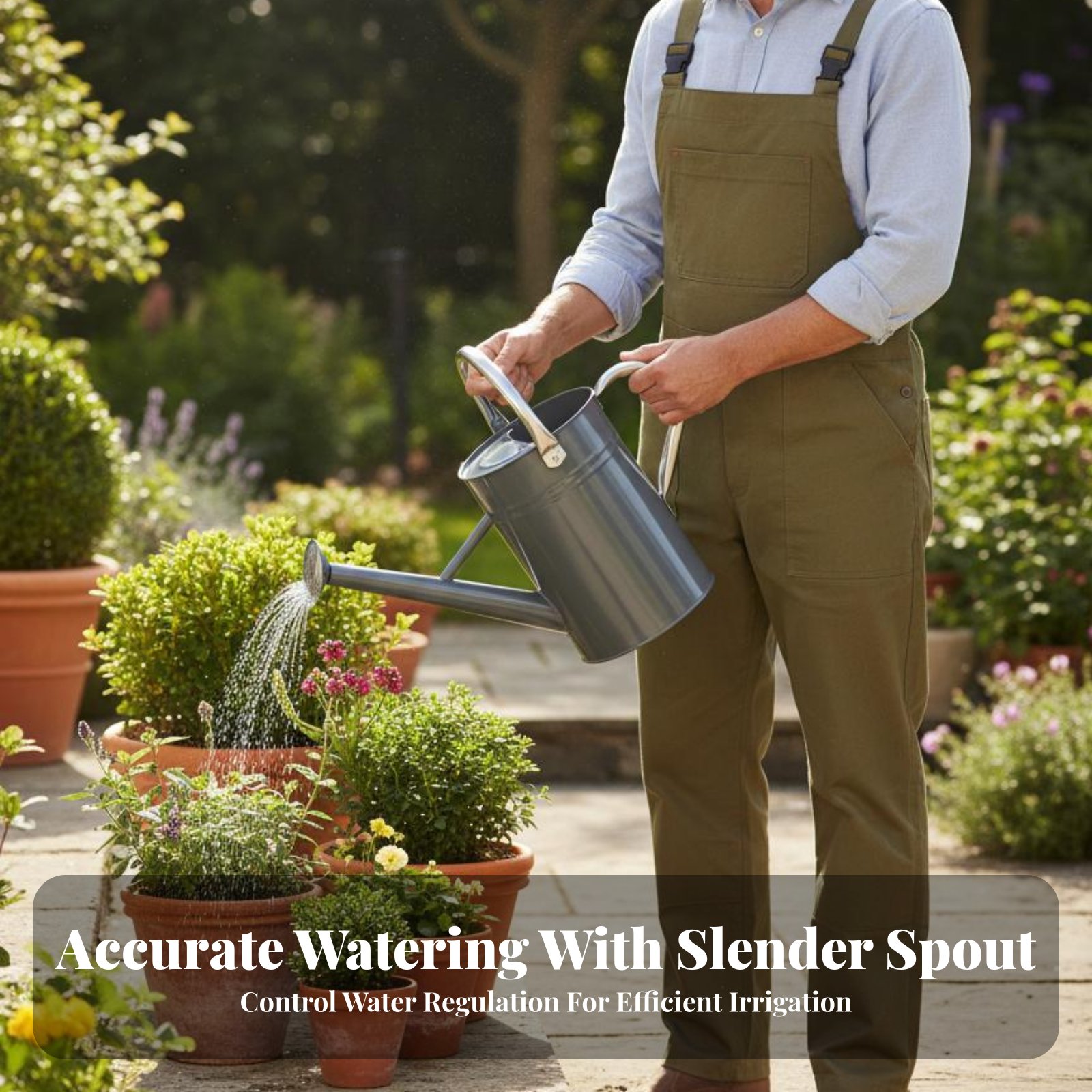 5L Garden Watering Pot Sturdy  - Gardening Tools Vintage recensione e prezzo
