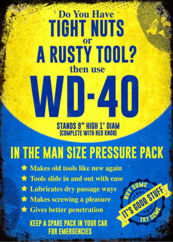 Vintage Retro WD40 Spray Garag - Gardening Tools Vintage recensione e prezzo