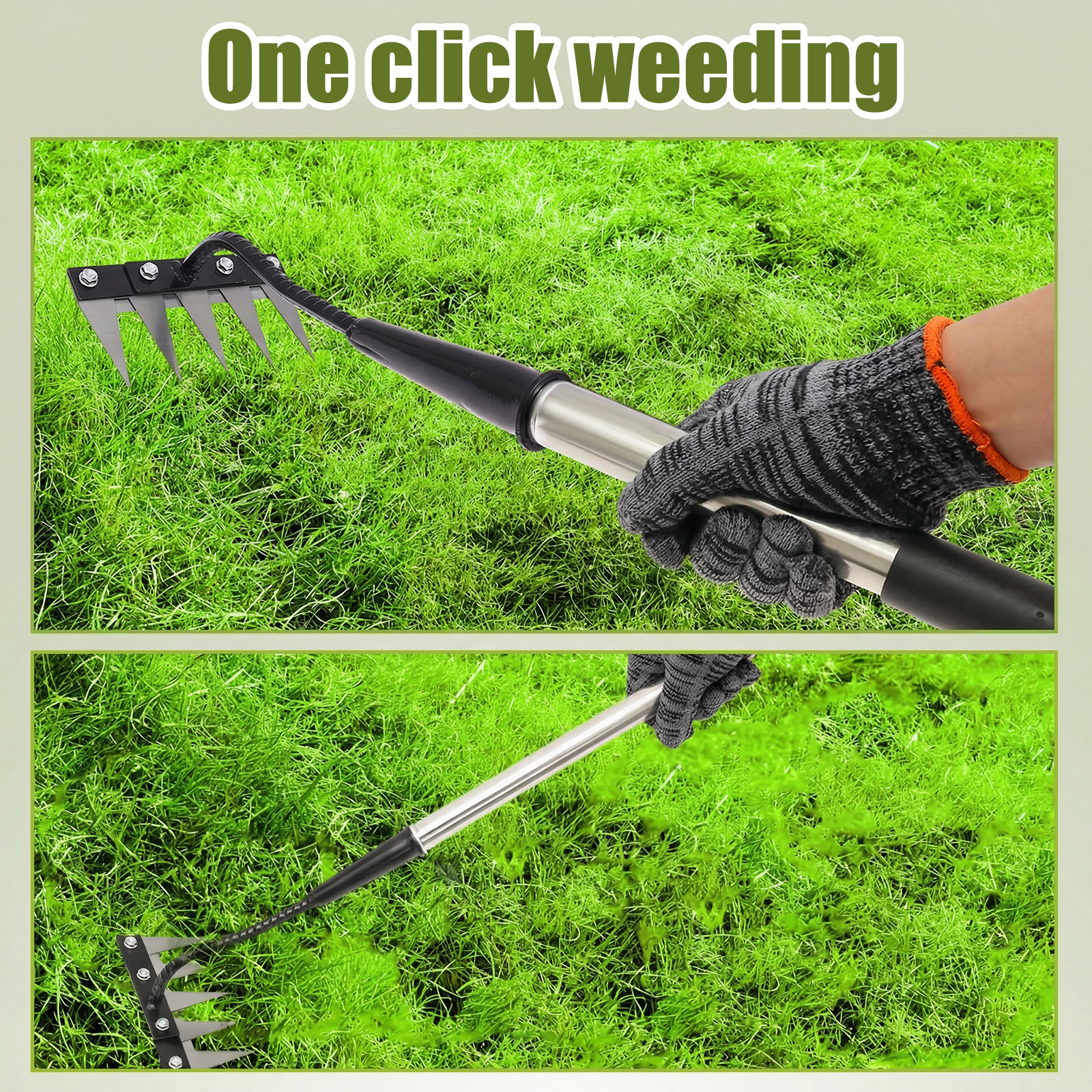 5 Teeth Stainless Steel Weedin - Gardening Tools Long recensione e prezzo