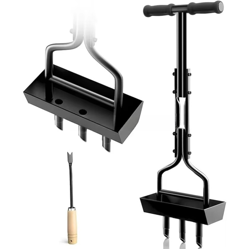 Manual Lawn Aerator Manual Cor - Gardening Yard Tools recensione e prezzo