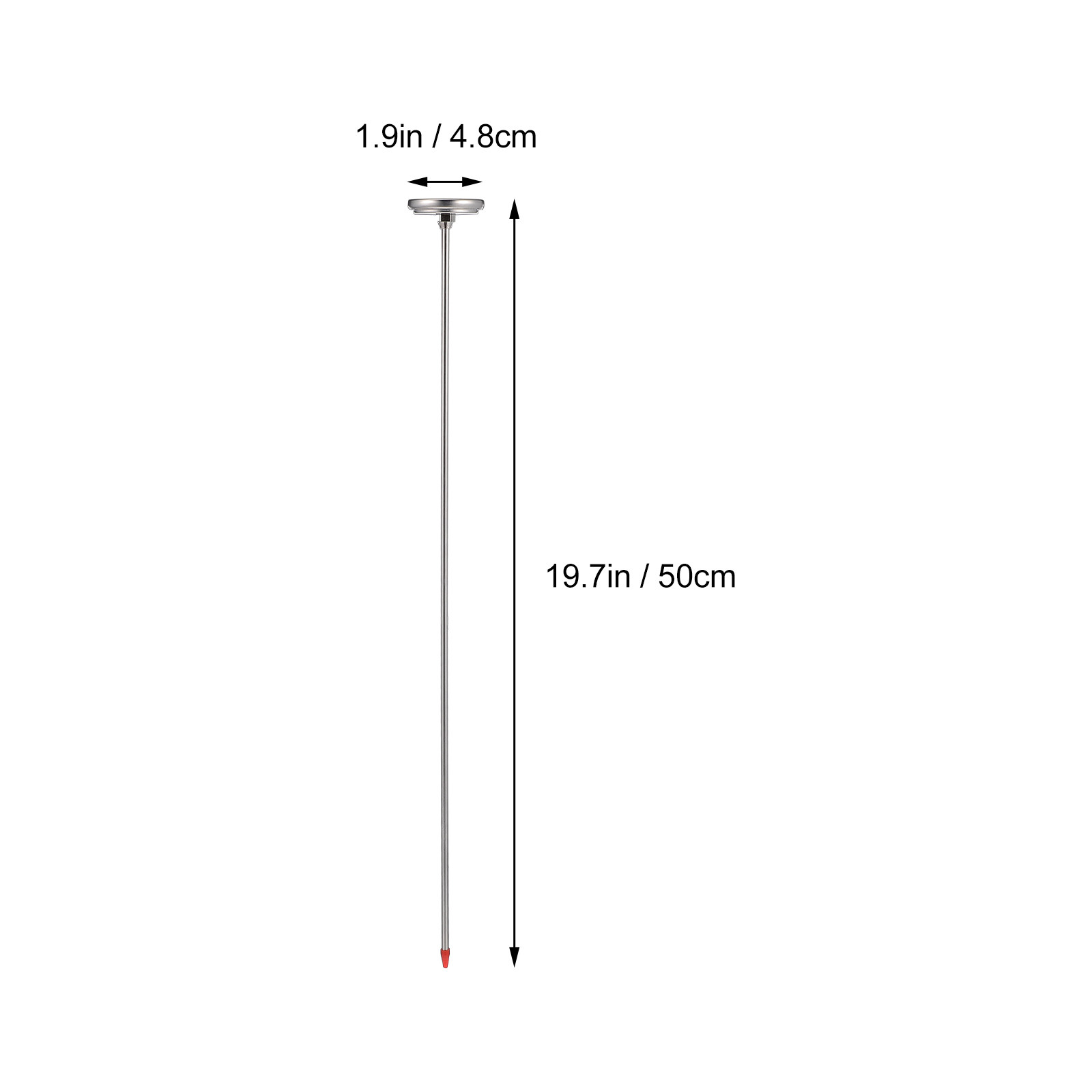1Pcs Soil Thermometer with Ext - Gardening Tools Long recensione e prezzo