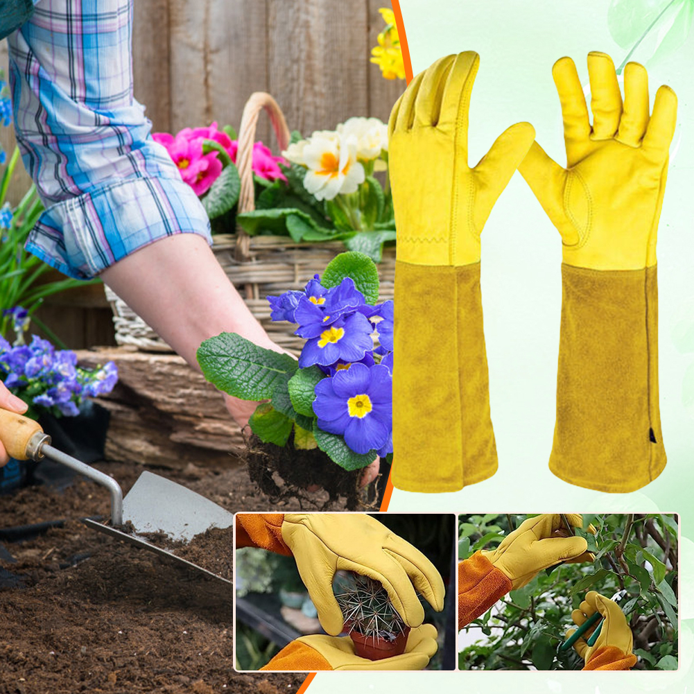 1 Pair Long Thorn Proof Garden - Garden Gloves Thorn Proof recensione e prezzo