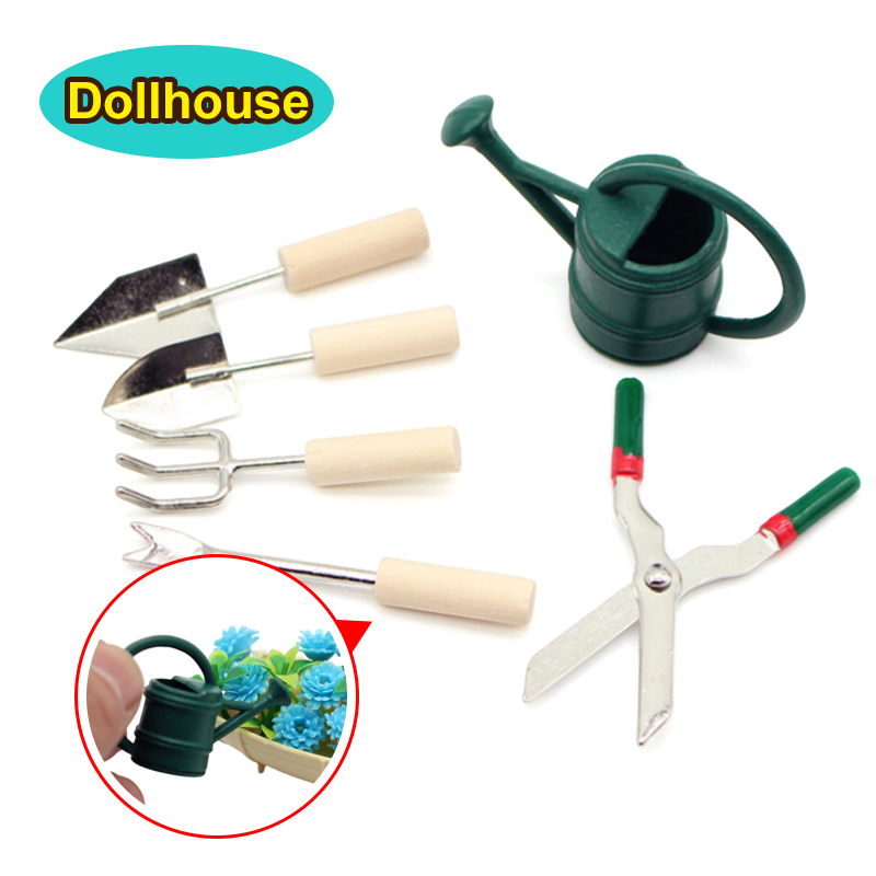 1/12 Dollhouse Simulation Wate - Gardening Tools On Sale recensione e prezzo