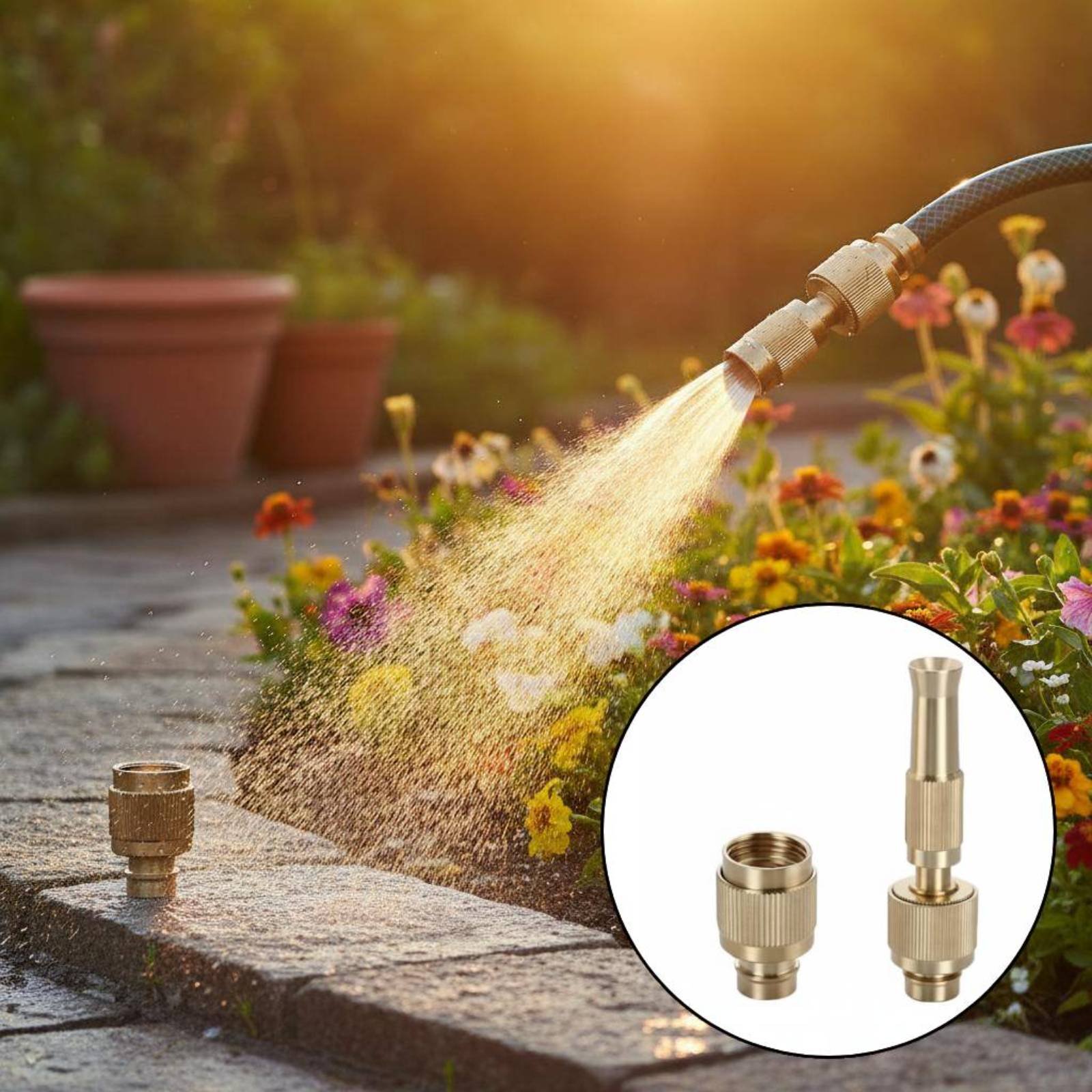 Brass Water Universal Connecto - Gardening Tools Equipment recensione e prezzo