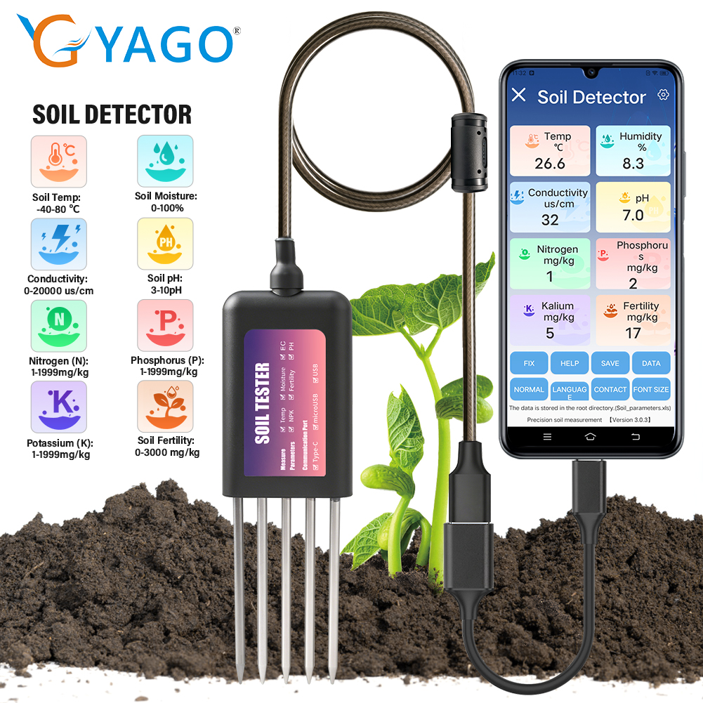 Smart Soil Tester NPK PH Meter - Soil Ph Meter recensione e prezzo
