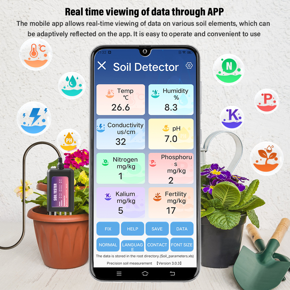Smart Soil Tester NPK PH Meter - Soil Ph Meter recensione e prezzo