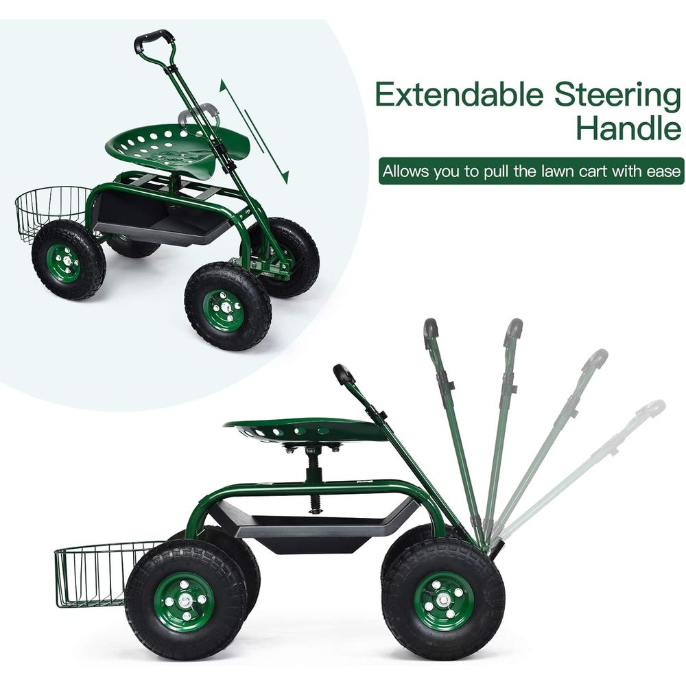 Garden Cart with Seat, Gardeni - Gardening Tools B&Q recensione e prezzo