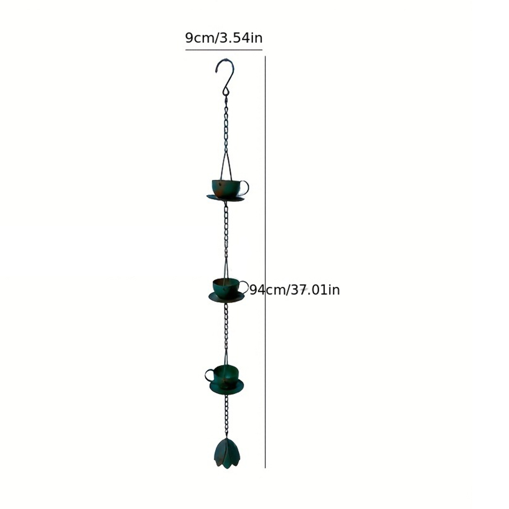 Teacup Rain Chain Decorative V - Gardening Tools Vintage recensione e prezzo