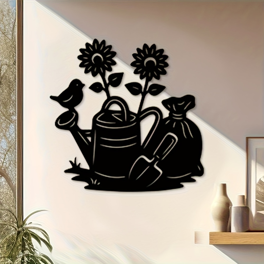 1Pcs Black Lacquered Metal Flo - Gardening Tools Vintage recensione e prezzo