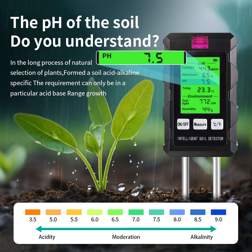 Good 6 in 1 Soil PH Meter Sunl - Soil Ph Meter recensione e prezzo