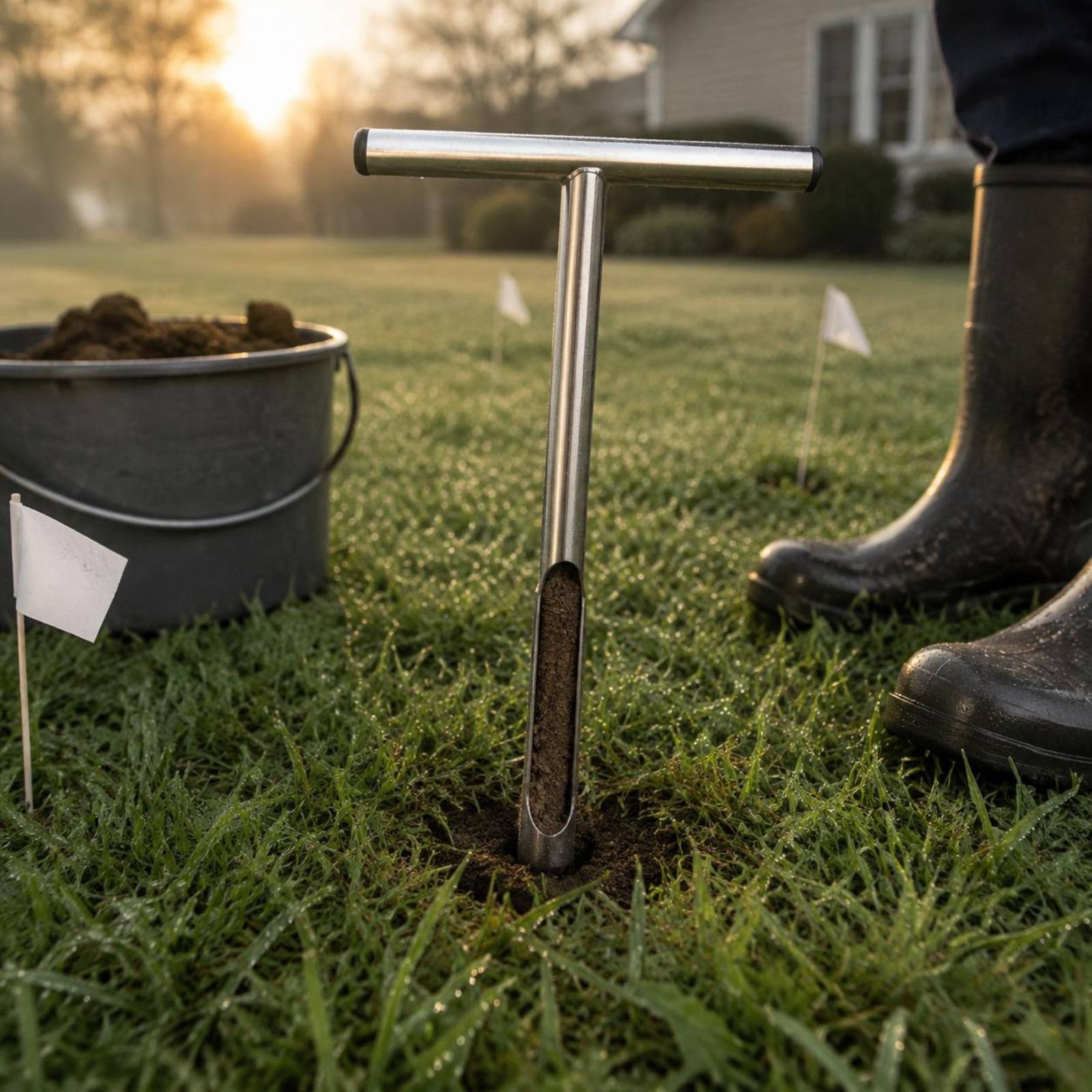 Stainless Steel Soil Sampler E - Gardening Tools Long recensione e prezzo