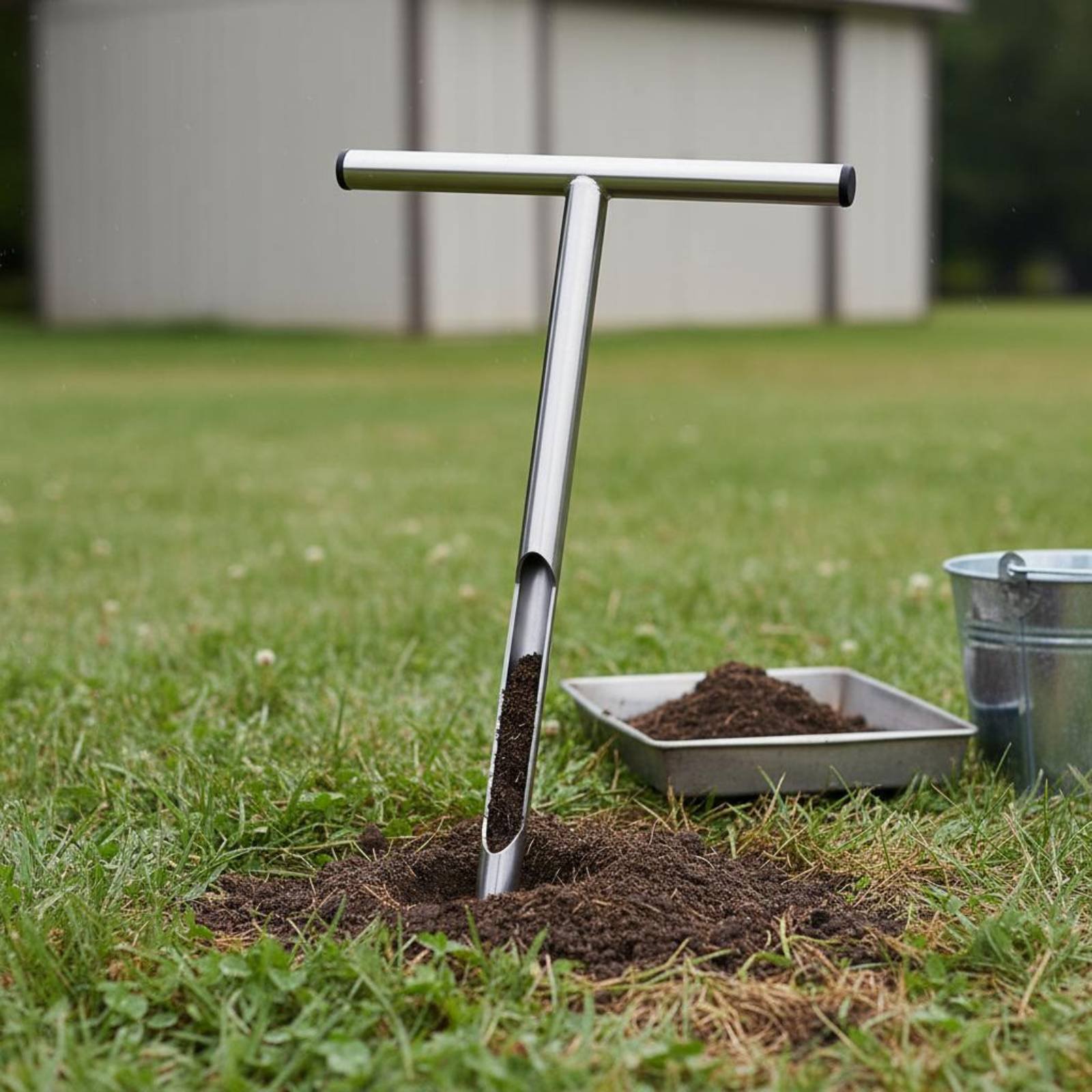 Stainless Steel Soil Sampler E - Gardening Tools Long recensione e prezzo