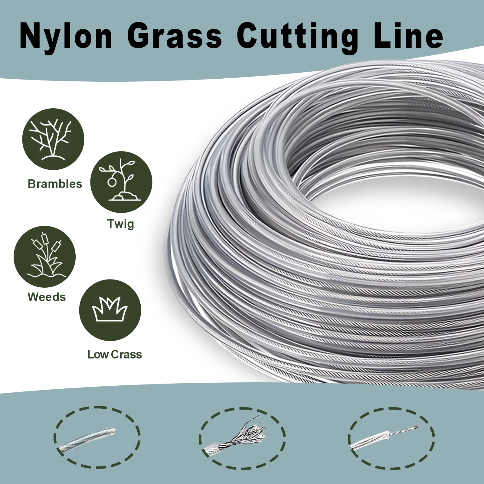 COSY 10M/15M Steel Wire Nylon  - Gardening Tools Long recensione e prezzo