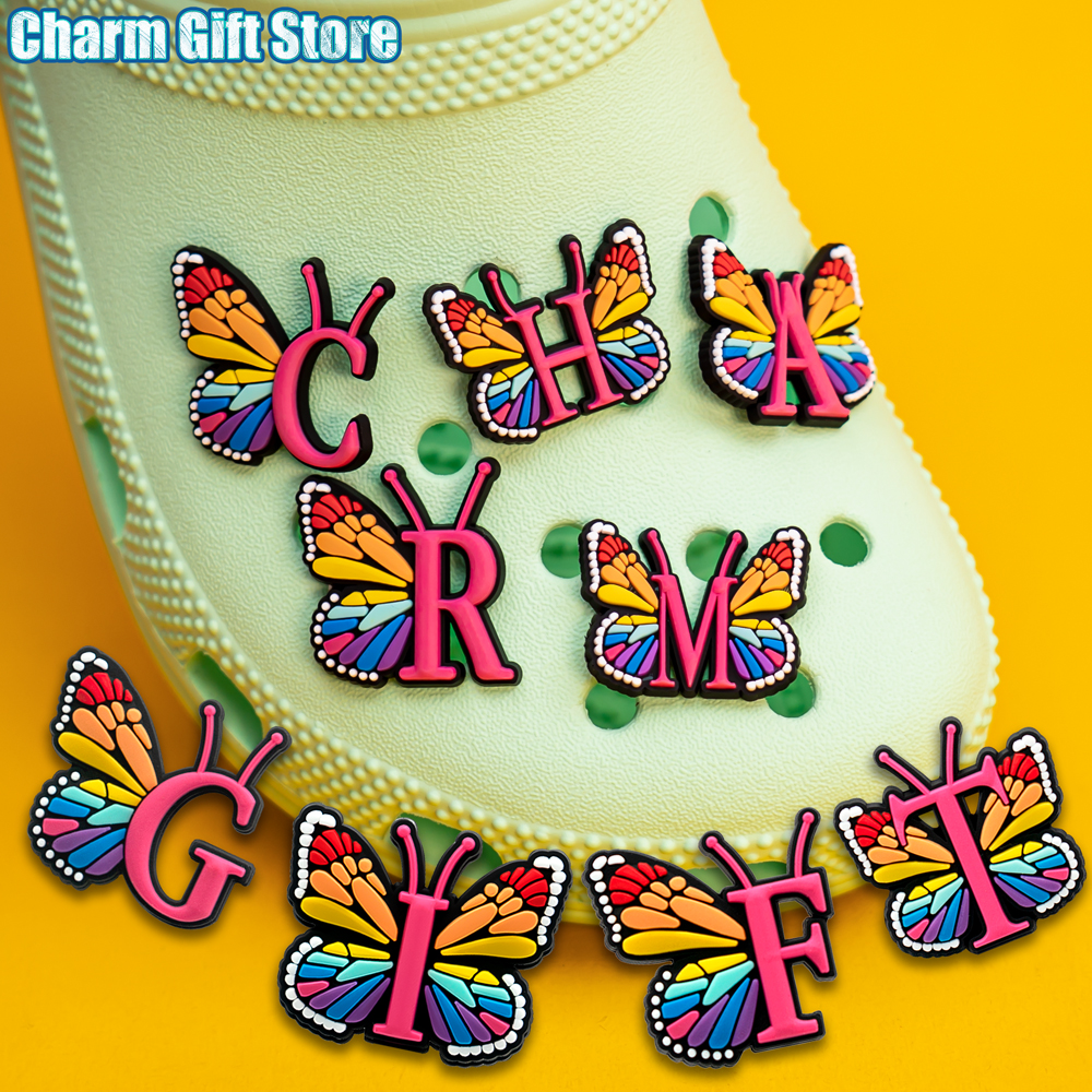 1pcs Colourful butterfly Shoe  - Gardening Tools Pink recensione e prezzo