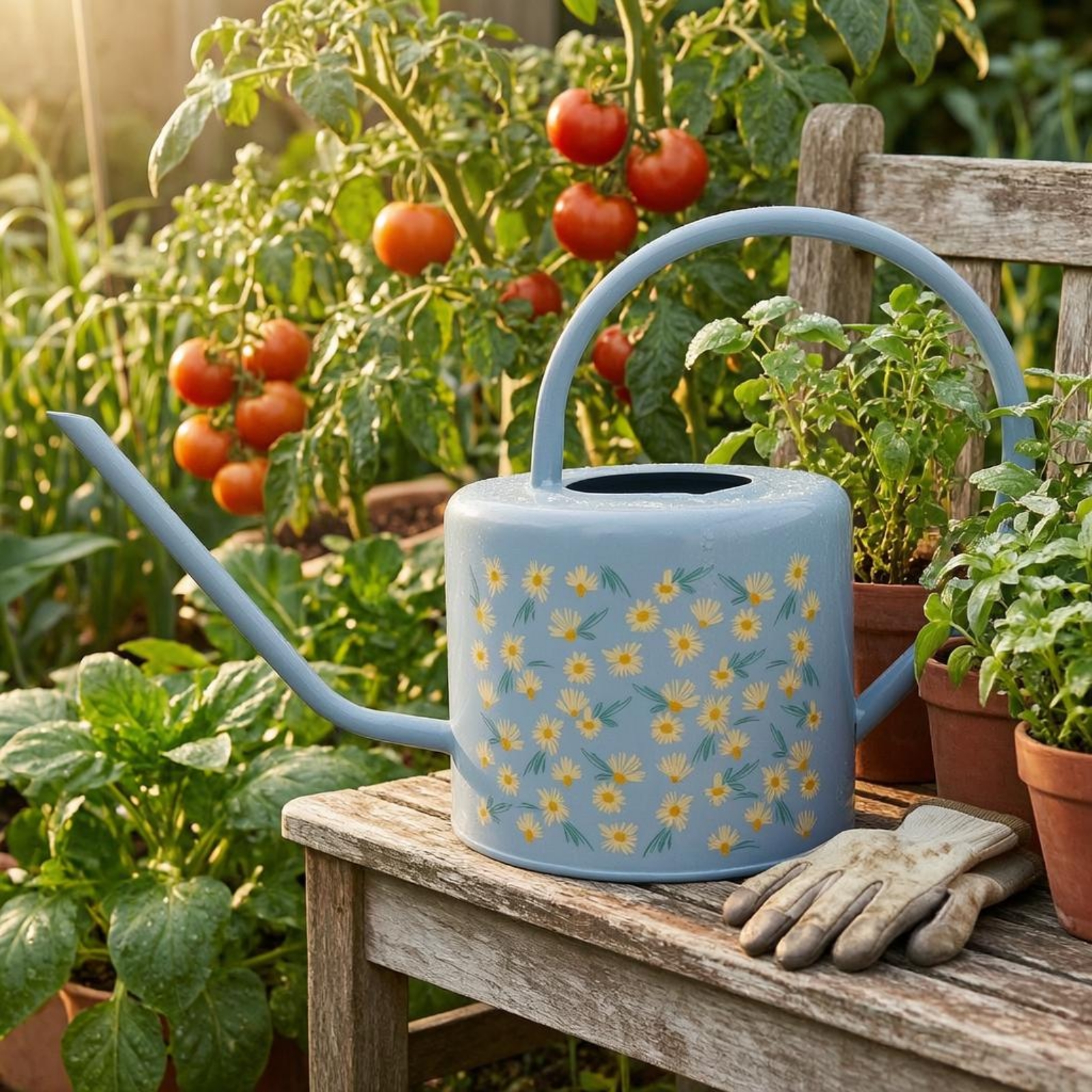 Long Spout Watering Can Floral - Gardening Tools Long recensione e prezzo