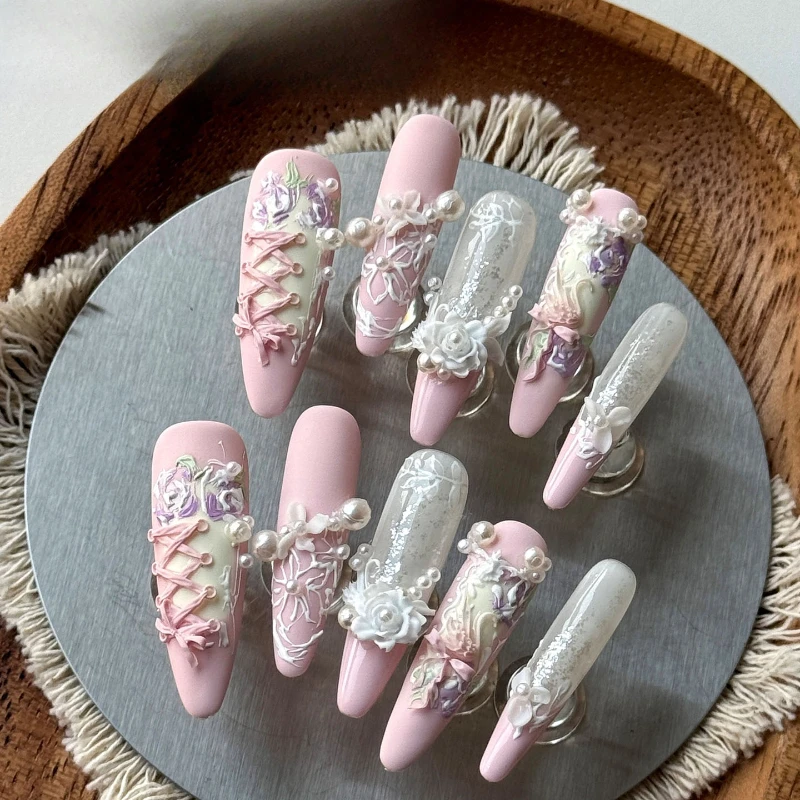 Nail Art Wearing Nail Three-di - Gardening Tools Pink recensione e prezzo