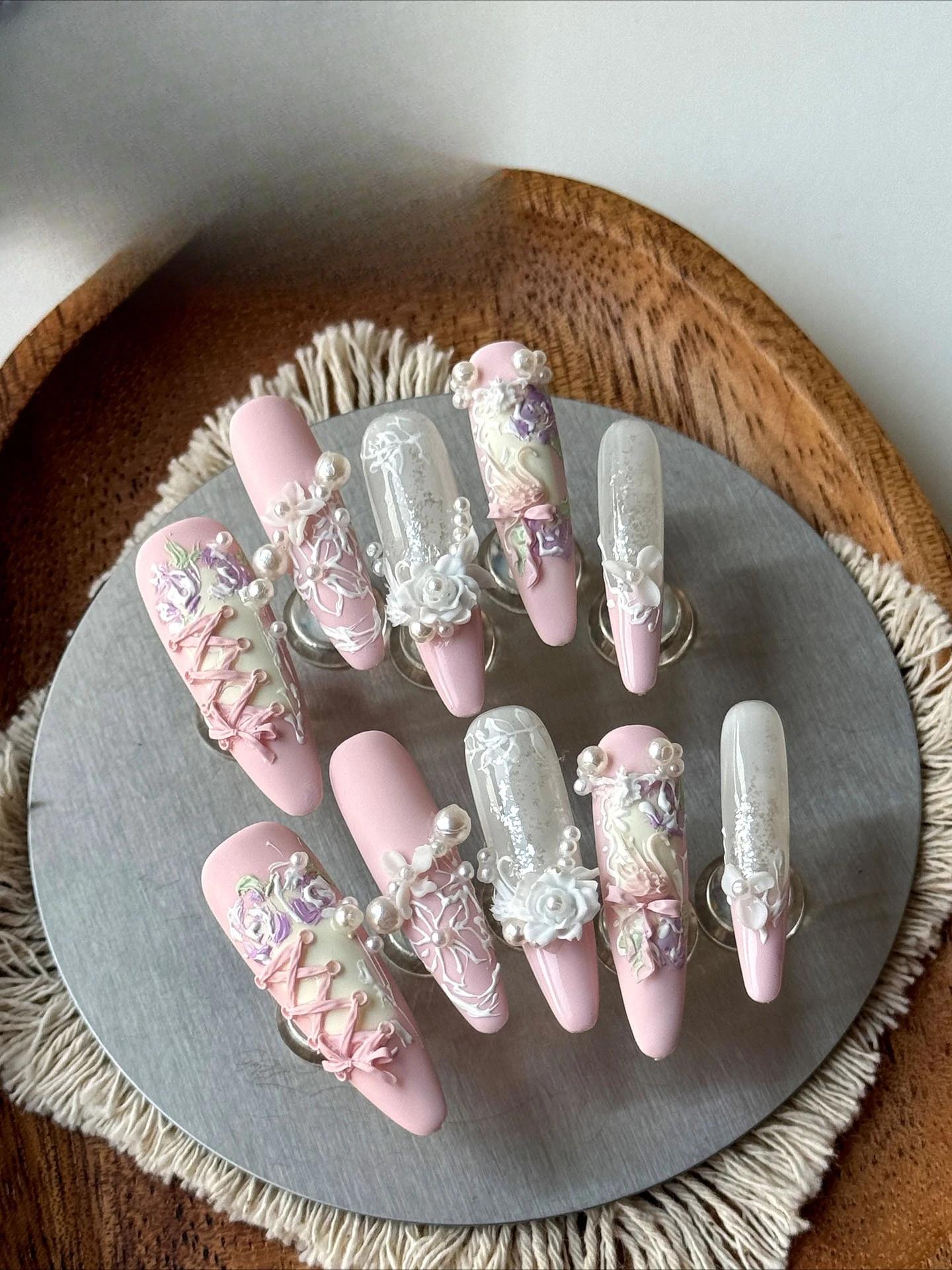 Nail Art Wearing Nail Three-di - Gardening Tools Pink recensione e prezzo