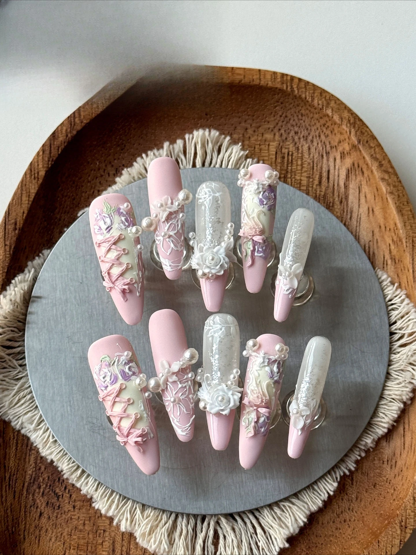 Nail Art Wearing Nail Three-di - Gardening Tools Pink recensione e prezzo