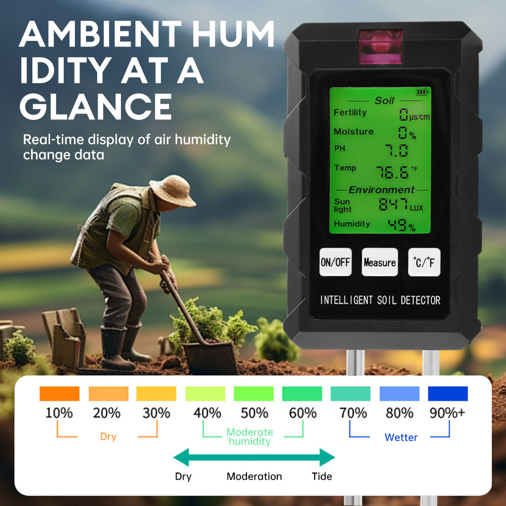 PH Temperature Humidity Meter  - Soil Ph Meter recensione e prezzo
