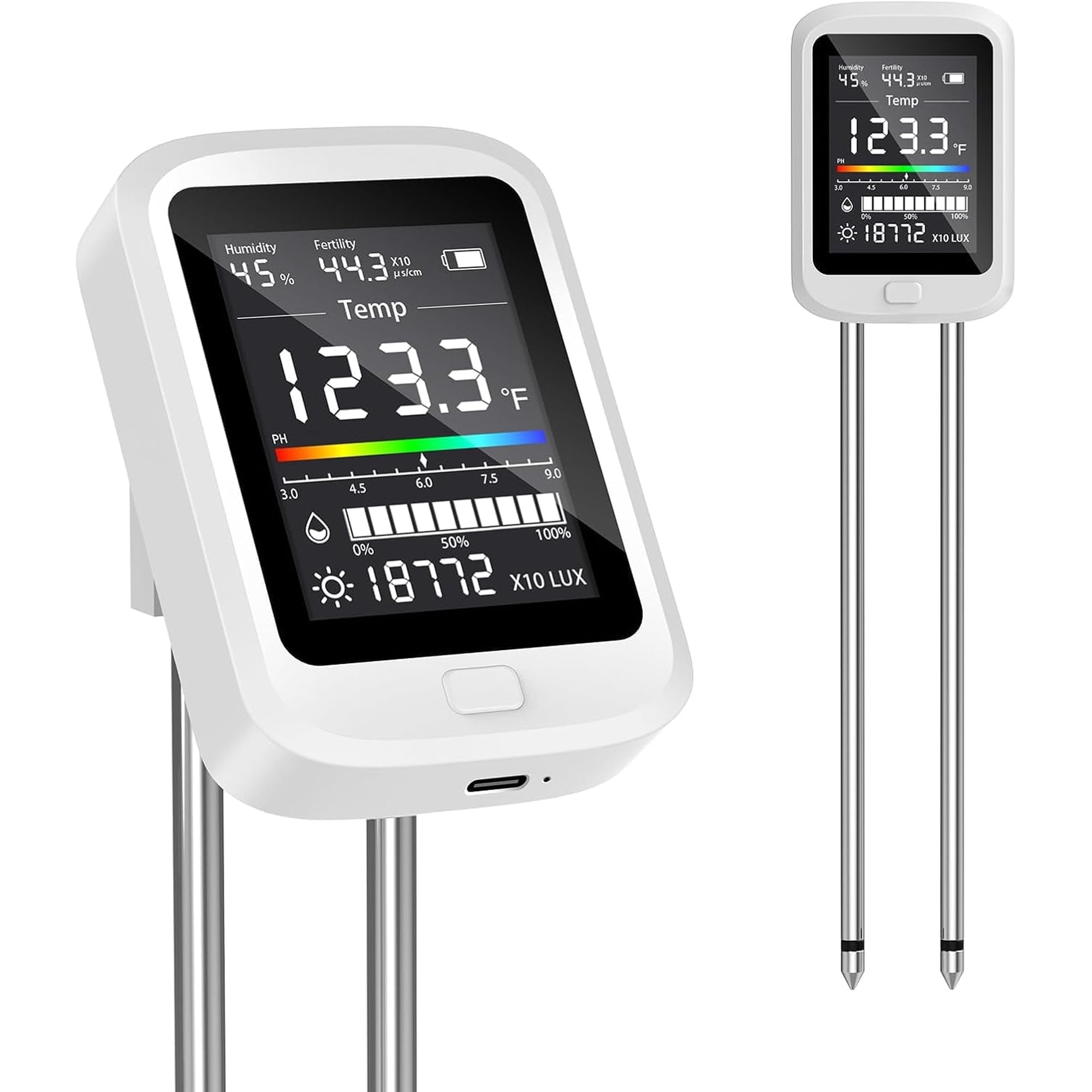 6-in-1 Soil PH Tester Double N - Soil Ph Meter recensione e prezzo