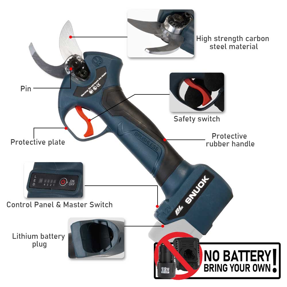 SNUOK 12V brushless electric p - Gardening Tool Diy recensione e prezzo